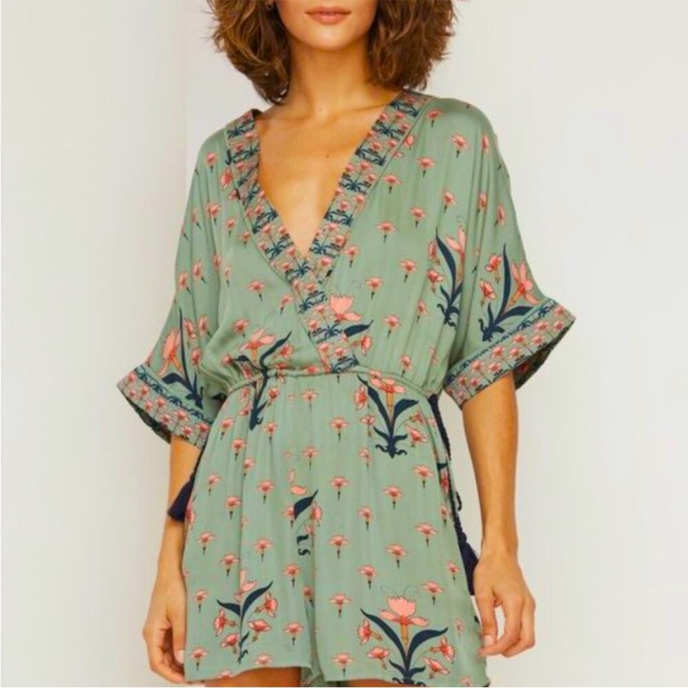 Roller Rabbit Decorum Sonia Romper, New With Tags